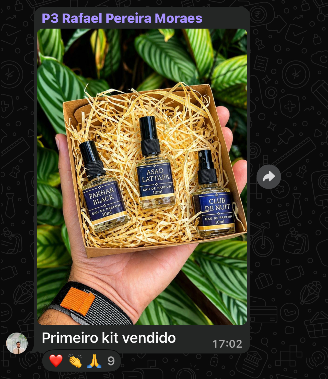 Primeiro kit montado