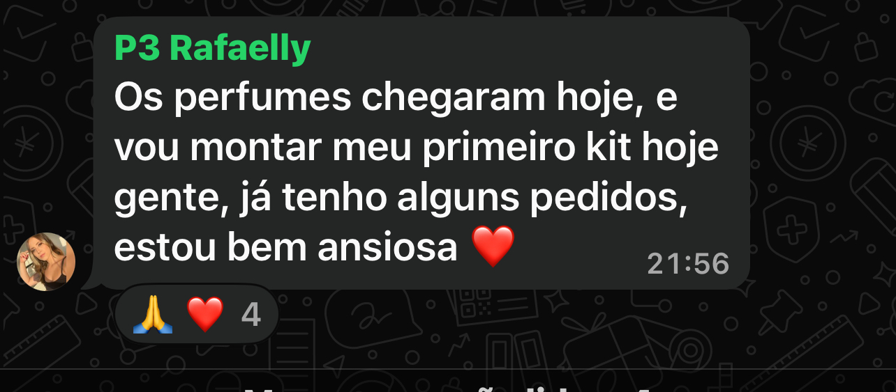 Primeiros pedidos